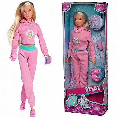 Smba Doll Steffi Relax Pink Love dresssuit