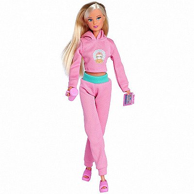 Smba Doll Steffi Relax Pink Love dresssuit