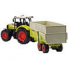 Dickie Tractor Claas Ares koos 57 cm haagisega