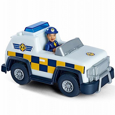 Simba Fireman Sam Police Jeep 4X4 mini actionfiguur