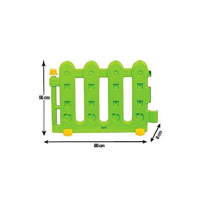 Woopie Colorful Fence Multifunktsionaalne mänguaed
