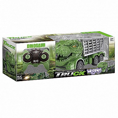 RC-auto roheline dinosaurus + Whoopie figuur