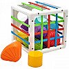 Värviliste kujundite Sensory Cube Sorter 11 e. Whoopie